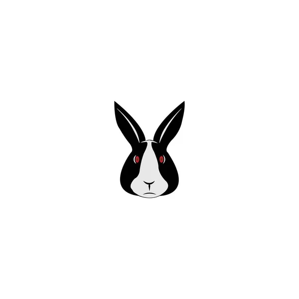 Rabbit Logo Icon Vector Design Template — Stockový vektor