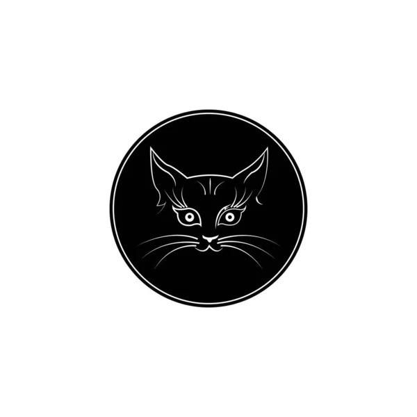 Cat Logo Icon Design Template — Archivo Imágenes Vectoriales