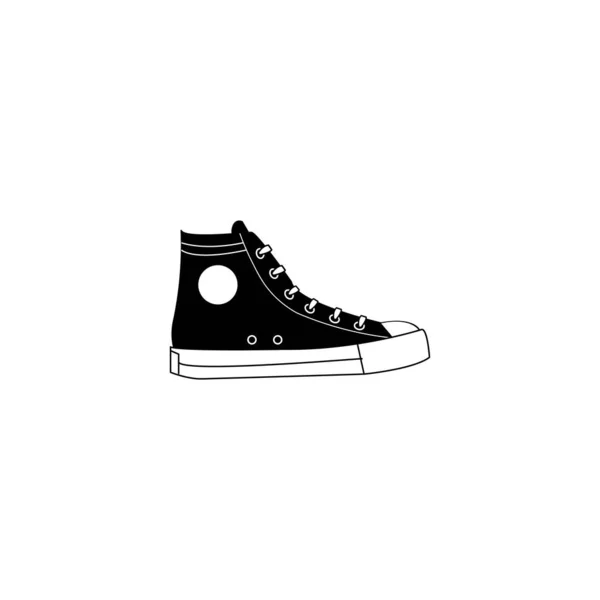 Schoenen Logo Ontwerp Sjabloon — Stockvector