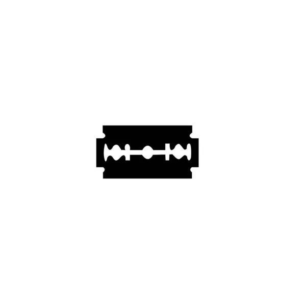 Razor Blade Icon Logo Vector Design Template — 图库矢量图片