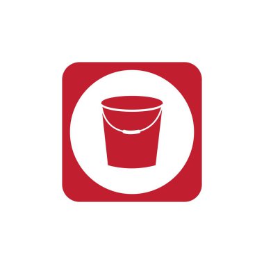 kova simgesi logo vektör tasarım şablonu