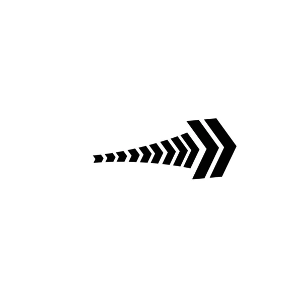 Wzór Projektu Wektora Wektora Strzałki Logo — Wektor stockowy
