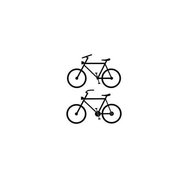 Bicicleta Logotipo Ícone Vetor Modelo Design — Vetor de Stock