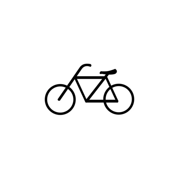 Bicicleta Logotipo Ícone Vetor Modelo Design — Vetor de Stock