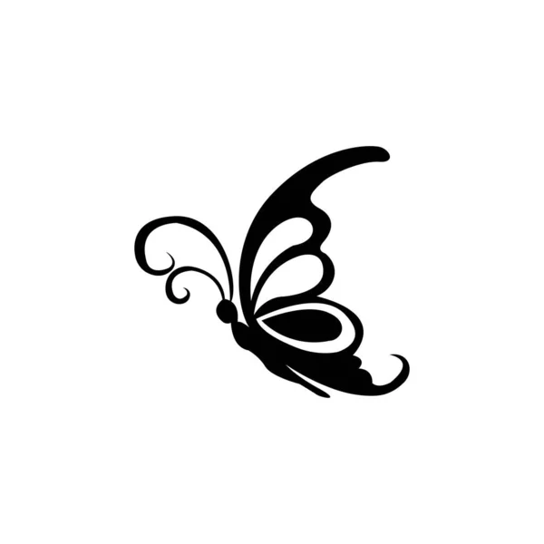Butterfly Logo Icon Vector Design Template — Stock Vector