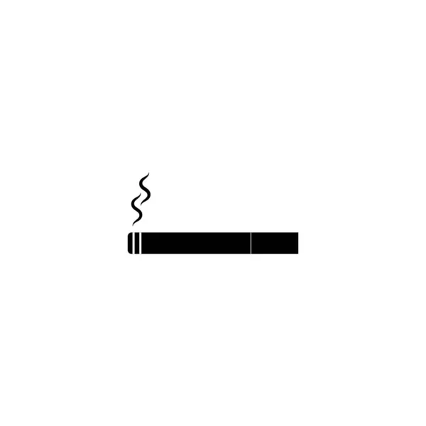 Cigarette Logo Icon Vector Design Template — Stock Vector
