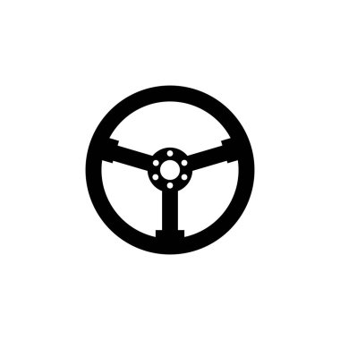 direksiyon simgesi logo vektör tasarım şablonu