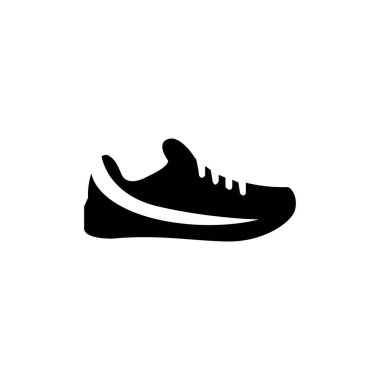 ayakkabı simgesi logo vektör tasarım şablonu