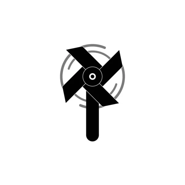 바람개비 아이콘 디자인 템플릿 — 스톡 벡터