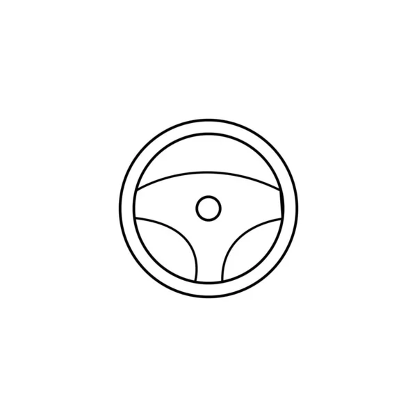 Volante Ícone Logotipo Vetor Modelo Design —  Vetores de Stock