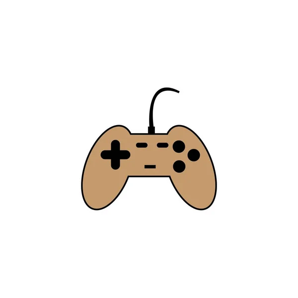 Шаблон Векторного Дизайна Логотипа Игры — стоковый вектор