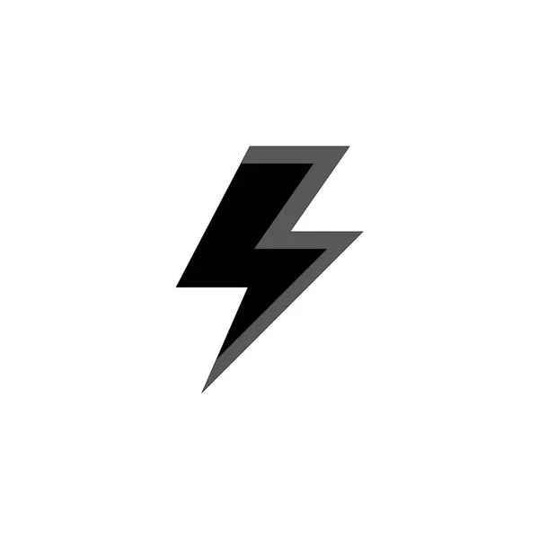 Blitz Symbol Logo Vektor Design Vorlage — Stockvektor