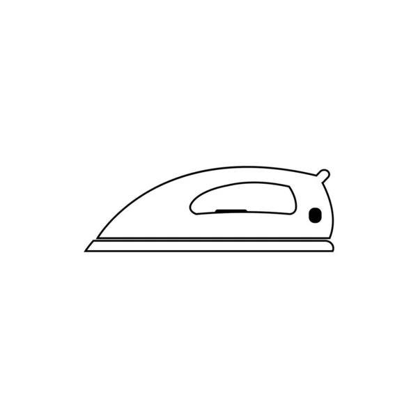 Залізний Логотип Значок Векторний Шаблон Дизайну — стоковий вектор