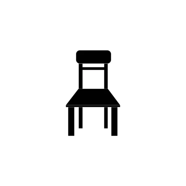 Šablona Návrhu Vektoru Loga Židle — Stockový vektor
