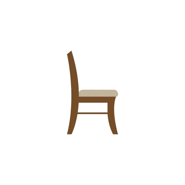 Stuhl Symbol Logo Vektor Design Vorlage — Stockvektor