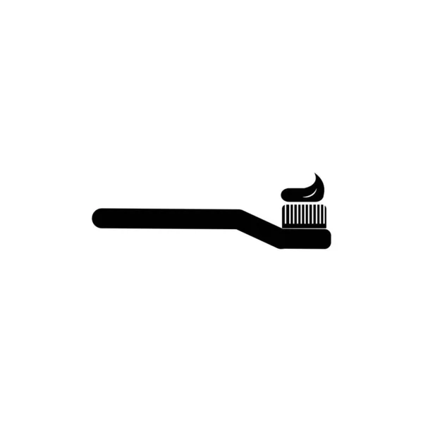 Brosse Dents Icône Logo Vecteur Modèle Conception — Image vectorielle
