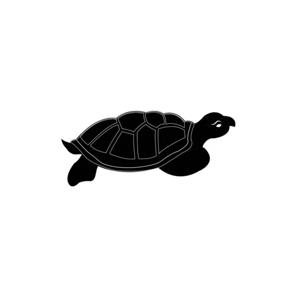 Tortuga Icono Logotipo Vector Diseño Plantilla — Vector de stock