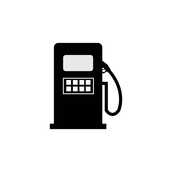 Wzór Graficzny Wektora Logo Stacji Benzynowej — Wektor stockowy
