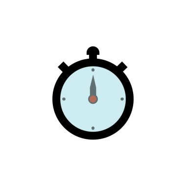 saat simgesi logo vektör şablonu