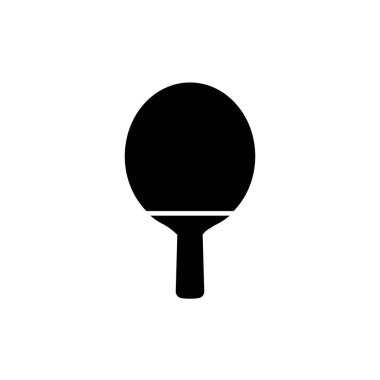 ping pong simgesi logo vektör şablonu