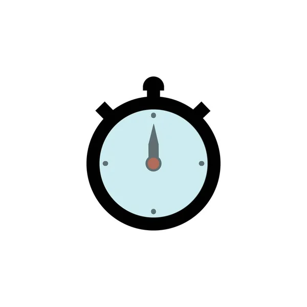 Clock Icon Logo Vector Template — Stock Vector