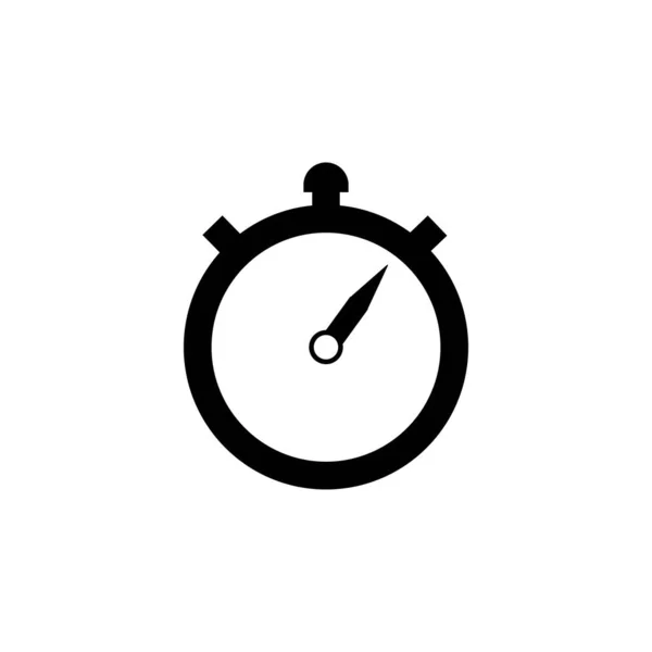 Clock Шаблон Логотипа — стоковый вектор