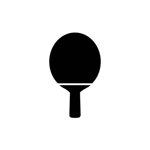 Modèle Vectoriel Logo Icône Ping Pong — Image vectorielle