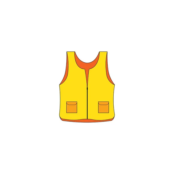 Λογότυπο Vest Εικονίδιο Διάνυσμα Πρότυπο Σχεδιασμού — Διανυσματικό Αρχείο