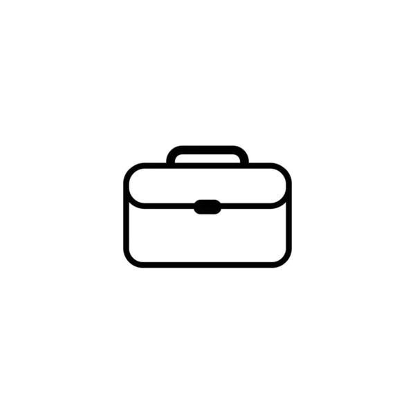 Koffer Symbol Logo Vektor Design Vorlage — Stockvektor