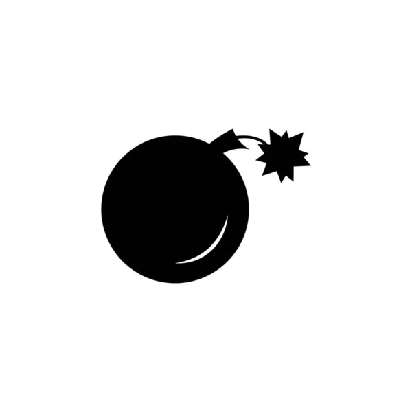 Templat Desain Vektor Logo Bom - Stok Vektor