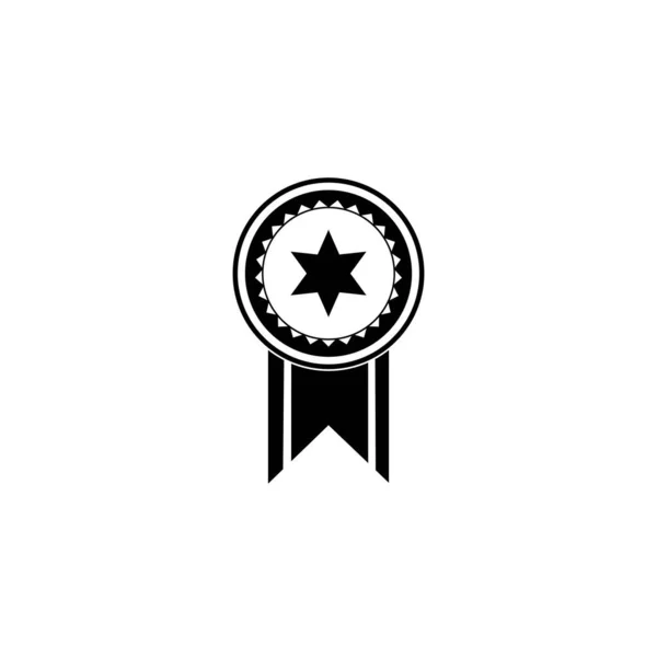 Medaille Pictogram Logo Vector Ontwerp Template — Stockvector