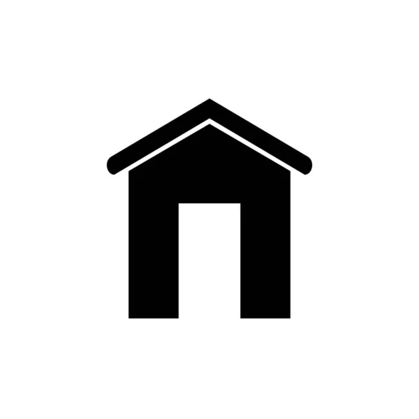 Bina Simgesi Logo Vektör Tasarım Şablonu — Stok Vektör