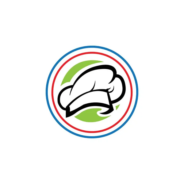 Chef Icon Logo Vector Design Template — 스톡 벡터