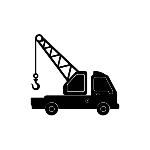 Crane Icon Logo Vector Design Template — ストックベクタ