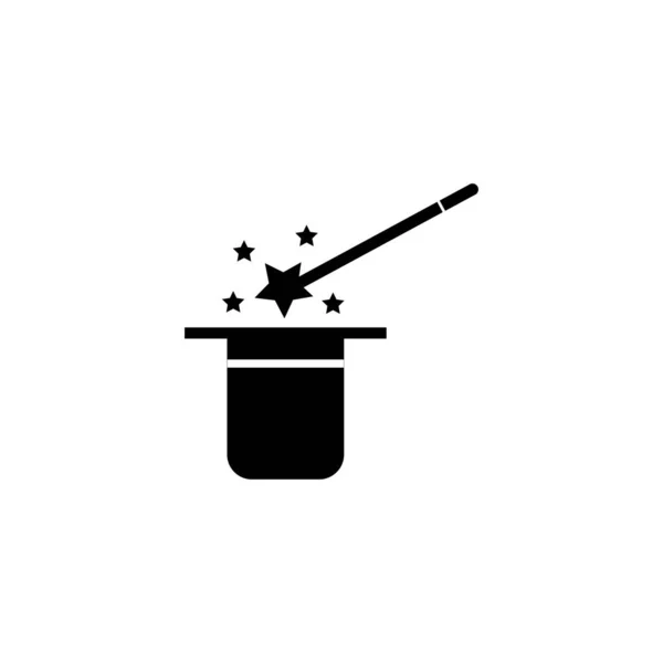 Magische Symbol Logo Vektor Design Vorlage — Stockvektor