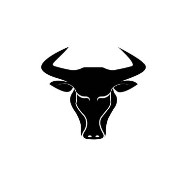 Baş simge logo vektör tasarım şablonu