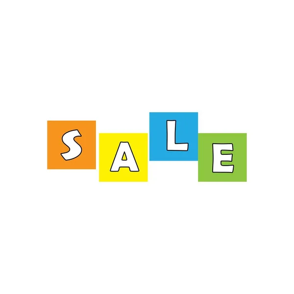 Sale Icon Logo Vector Design Template — 스톡 벡터