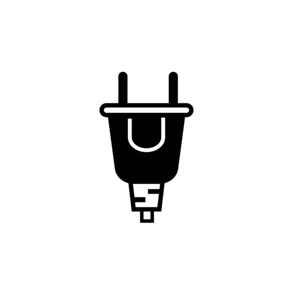 Шаблон Векторного Дизайна Логотипа Plug Icon — стоковый вектор