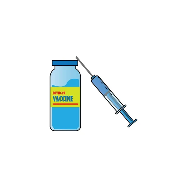疫苗图标标识矢量设计模板 — 图库矢量图片