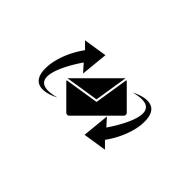 e-posta simgesi logo vektör tasarım şablonu