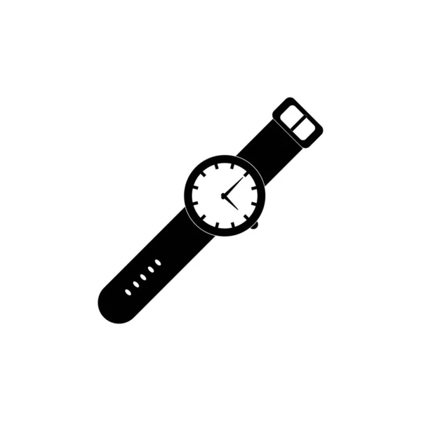 Icono Del Reloj Logo Vector Diseño Plantilla — Archivo Imágenes Vectoriales