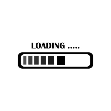 loading icon logo vector design template
