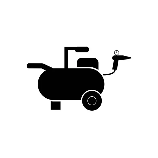 Air Pump Icon Logo Vector Design Template — ストックベクタ