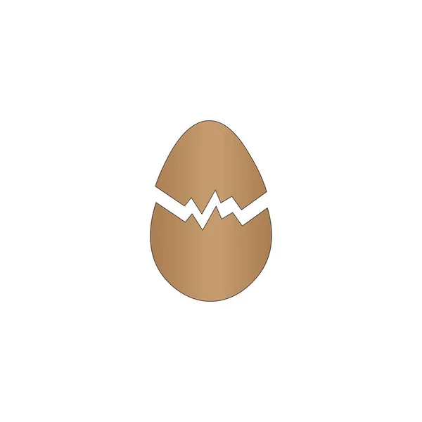Шаблон Векторного Дизайна Логотипа Яйца — стоковый вектор