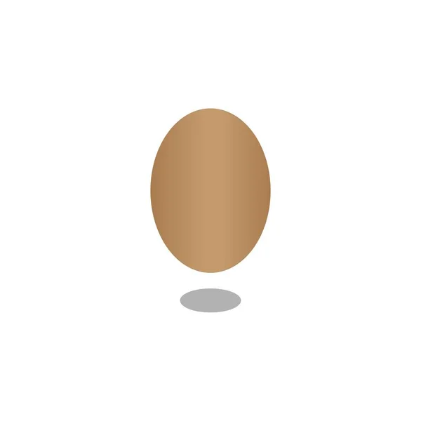 Egg Icon Logo Vector Design Template — Stok Vektör