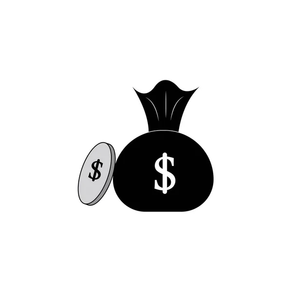 Money Icon Logo Vector Design Template — Image vectorielle