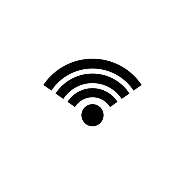 Wifi Icon Logo Vector Design Template — Stock Vector
