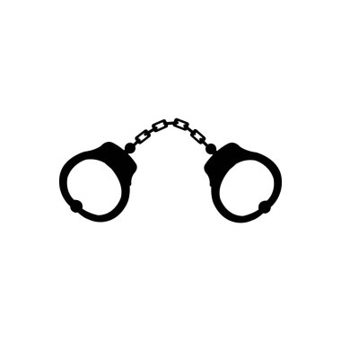 Kelepçe simgesi logo vektör tasarım şablonu