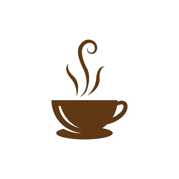 Coffee Icon Logo Vector Design Template —  Vetores de Stock