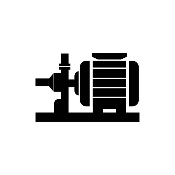 Water Pump Icon Logo Vector Design Template — 스톡 벡터